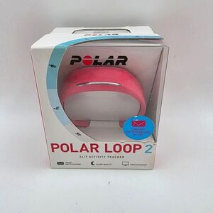 Polar Loop 2 24/7 Activity Tracker Pink Smart Notifications Waterproof